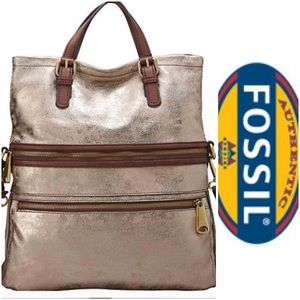 Fossil Explorer Crossbody Hobo Bag